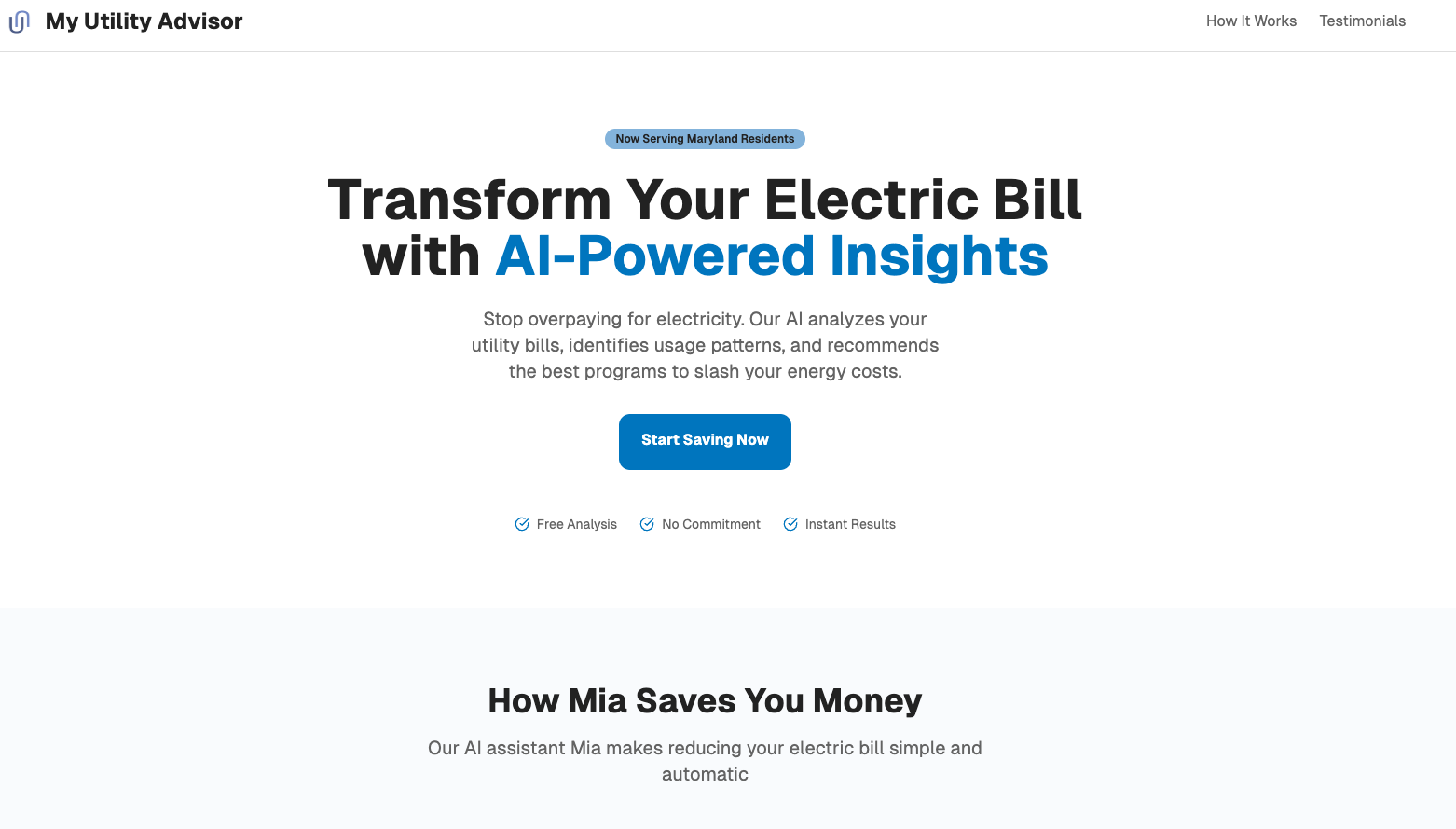 AI Utility Bill Analyzer